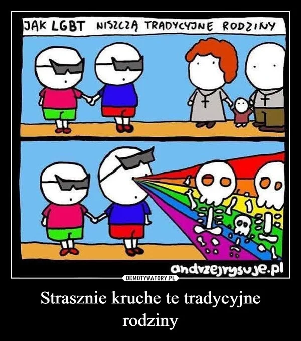 Strasznie kruche te tradycyjne rodziny
