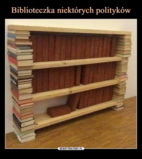 
    Biblioteczka niektórych polityków