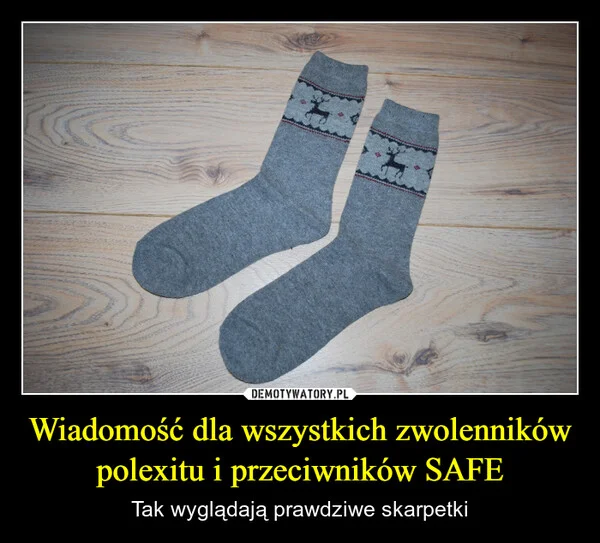 
    Wiadomość dla wszystkich zwolenników polexitu i przeciwników SAFE