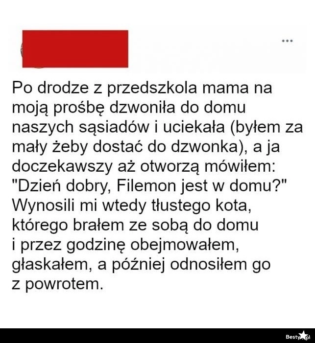 
    Obowiązkowy przystanek podczas powrotu z przedszkola 