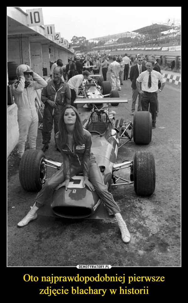 
    Oto najprawdopodobniej pierwsze zdjęcie blachary w historii