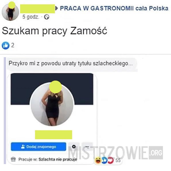 
    Szukam pracy