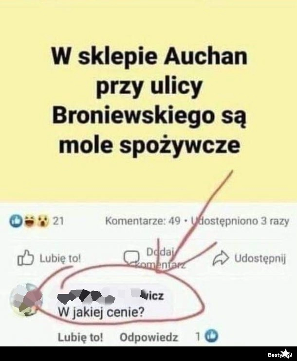 
    Mole spożywcze 