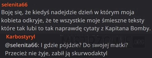 
    Śmieszne teksty