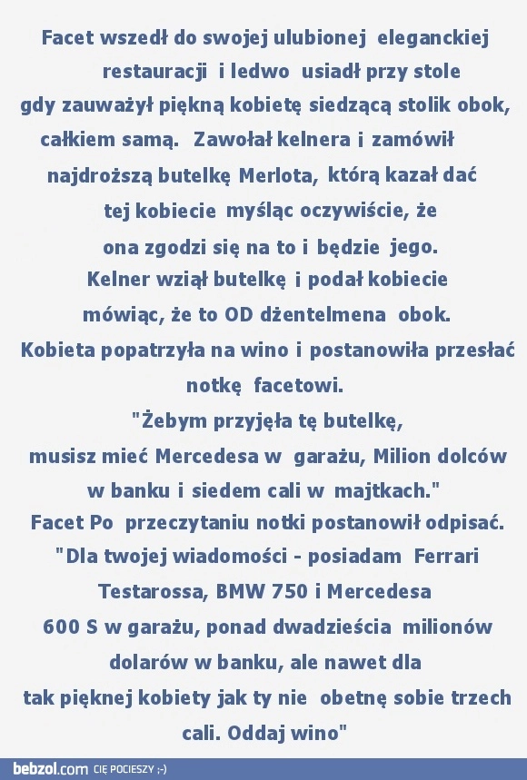 
    Zawód miłosny