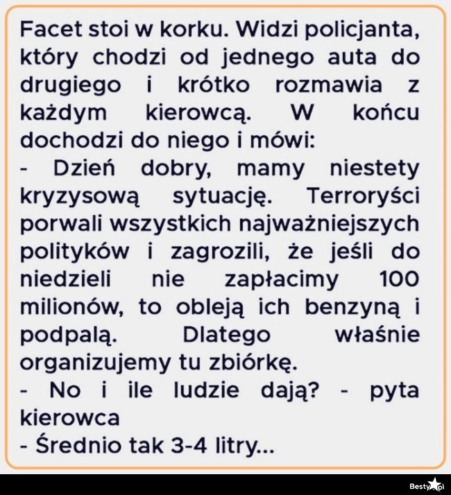 
    Zbiórka na polityków 