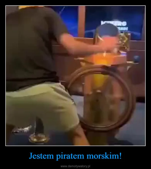 
    Jestem piratem morskim!