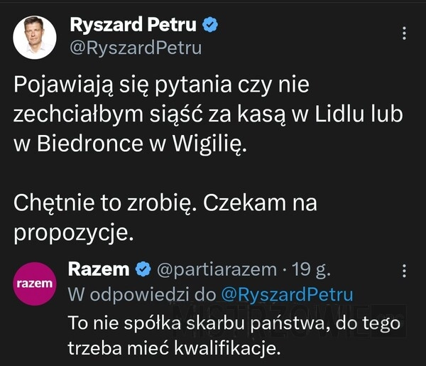 
    Za kasą