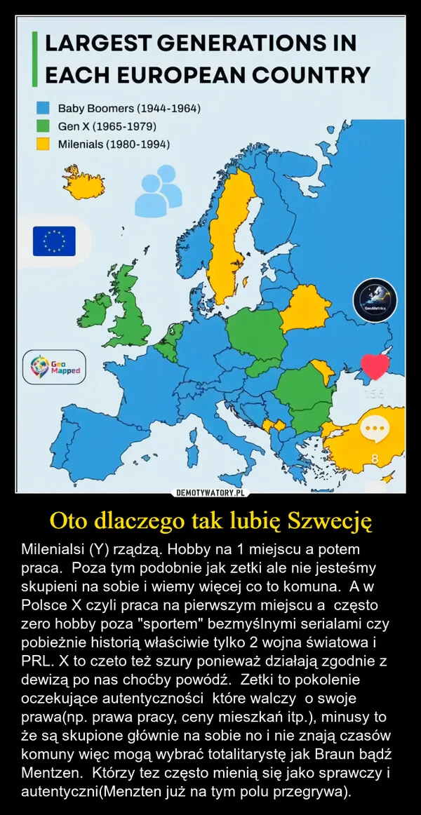
    Oto dlaczego tak lubię Szwecję