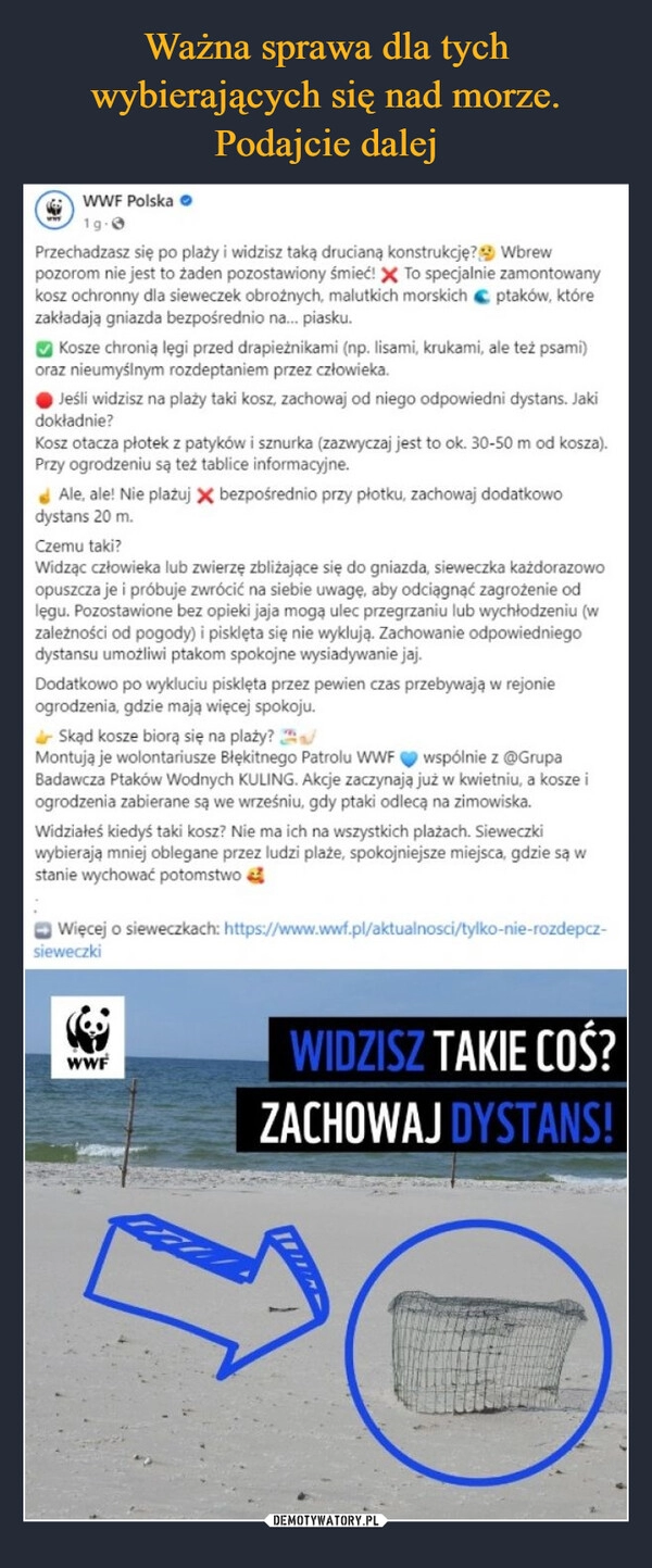 
    Ważna sprawa dla tych wybierających się nad morze. Podajcie dalej