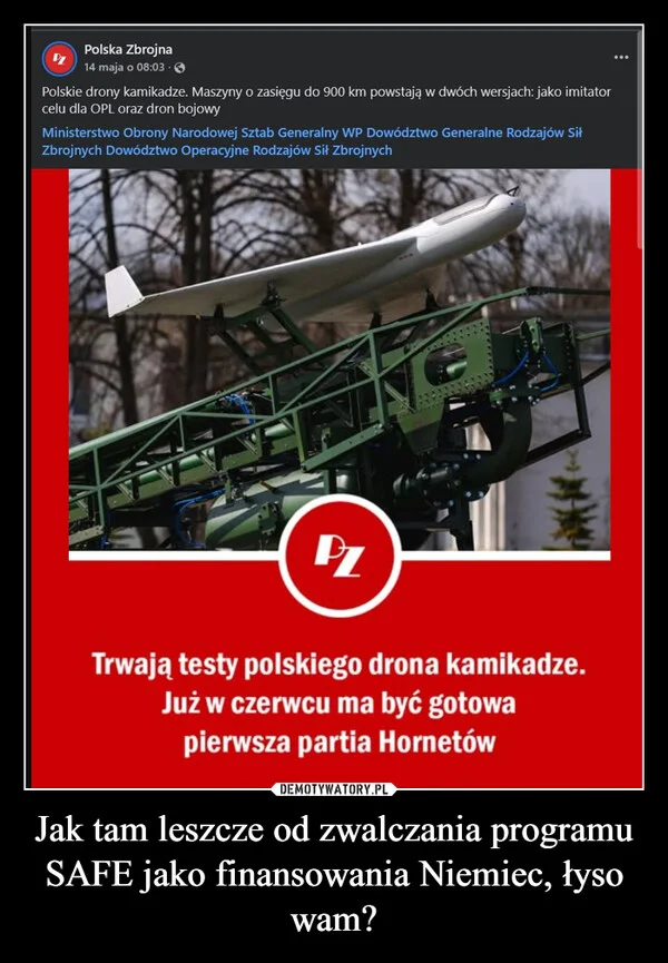 
    Jak tam leszcze od zwalczania programu SAFE jako finansowania Niemiec, łyso wam?