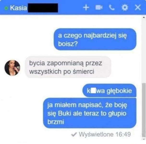 
    Największy strach