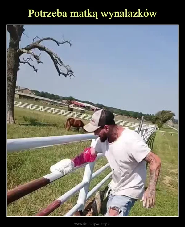 
    Potrzeba matką wynalazków