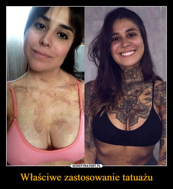 
    Właściwe zastosowanie tatuażu