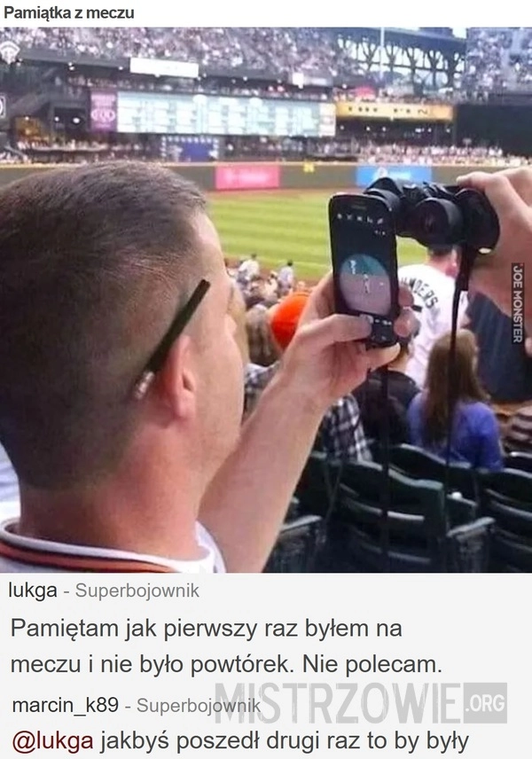 
    Pamiątka z meczu