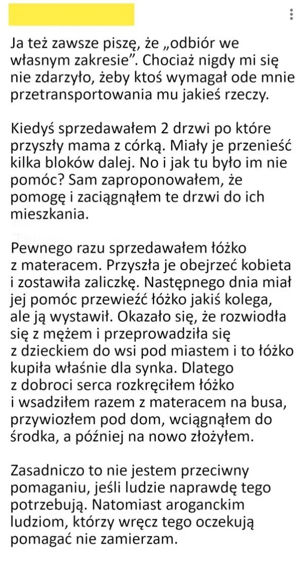 
    Czasem trzeba pomóc