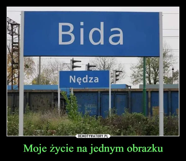 
    Moje życie na jednym obrazku