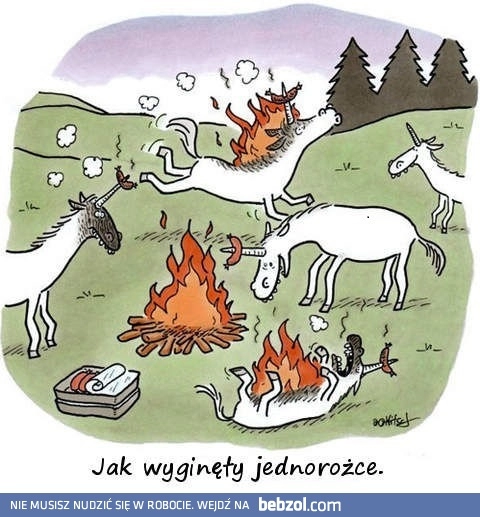 
    Wyginięcie jednorożców