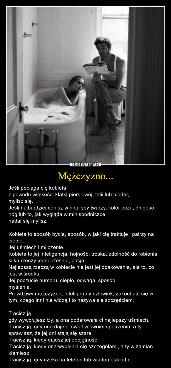 
    Mężczyzno...