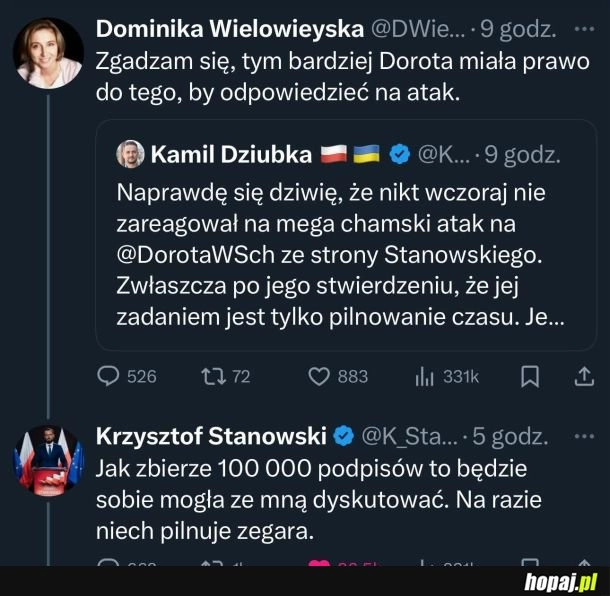
    No i nie pogada