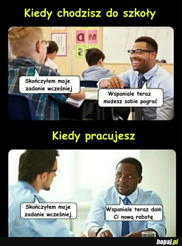 
    Dwa różne światy