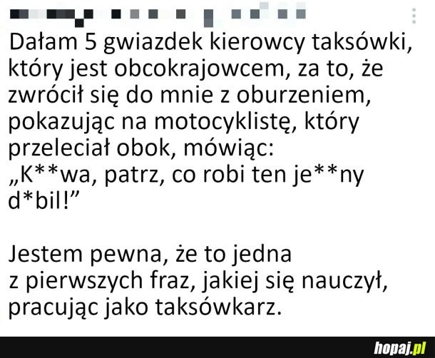 
    Taksówkarz