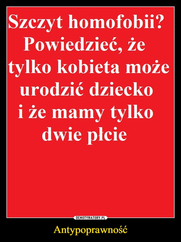 
    Antypoprawność