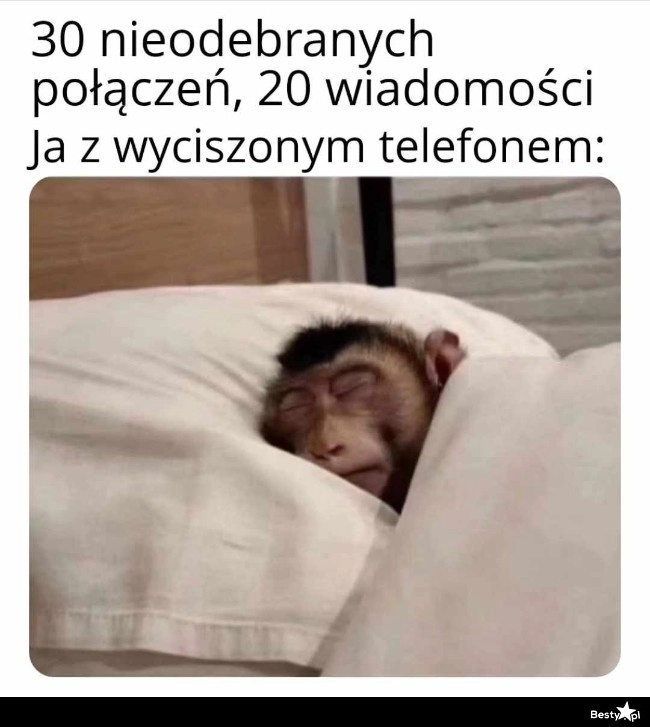 
    I wszyscy myślą, że coś się stało 