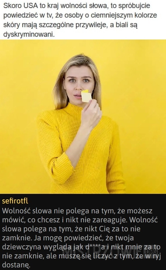 
    Wolność słowa