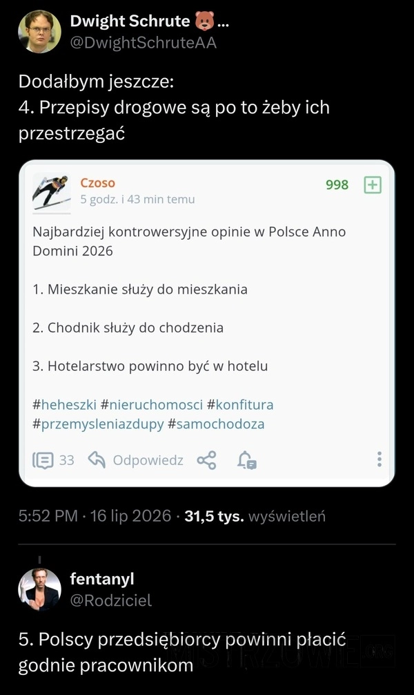 
    Opinie