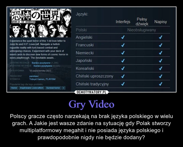 
    Gry Video