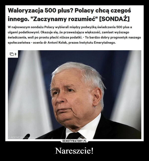 
    Nareszcie!