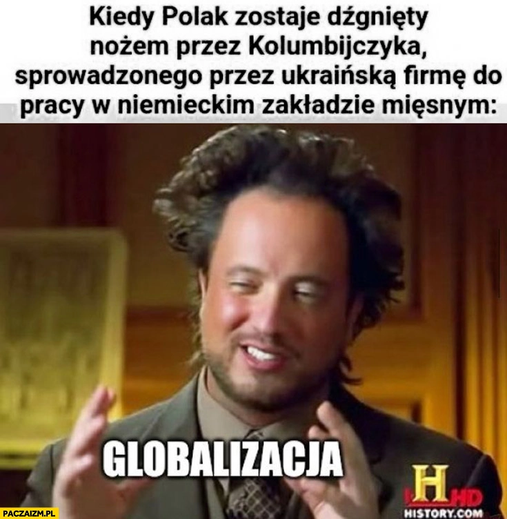 
    Kiedy Polak zostaje dźgnięty nożem przez Kolumbijczyka sprowadzonego przez ukraińską firmę do pracy w niemieckim zakładzie mięsnym globalizacja