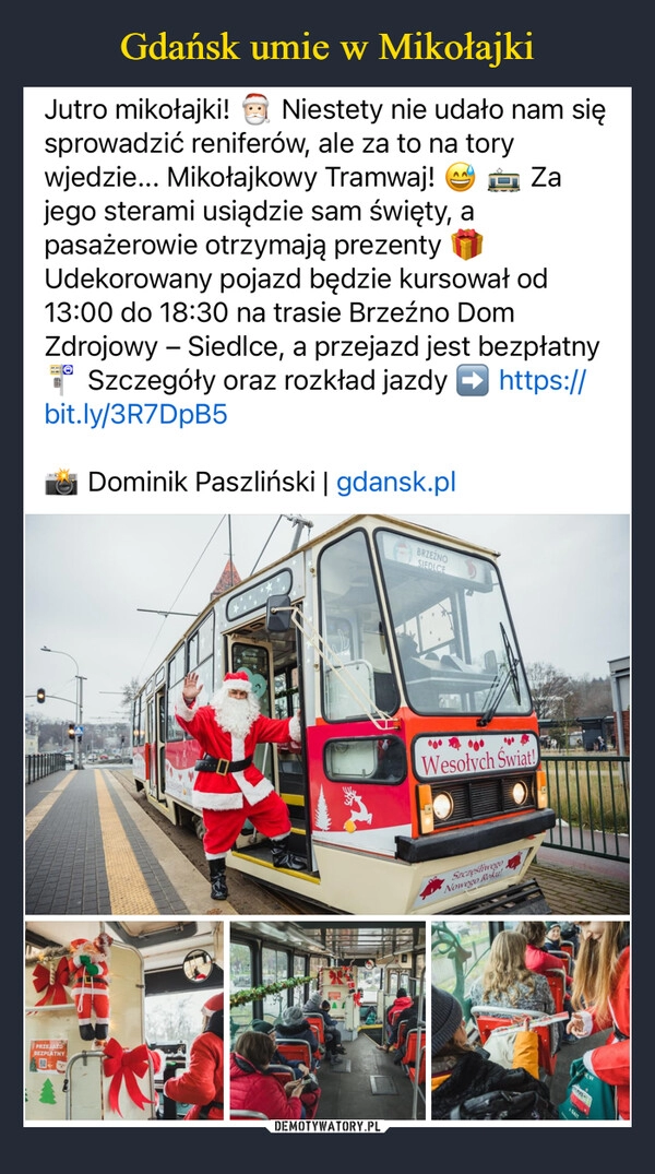 
    Gdańsk umie w Mikołajki