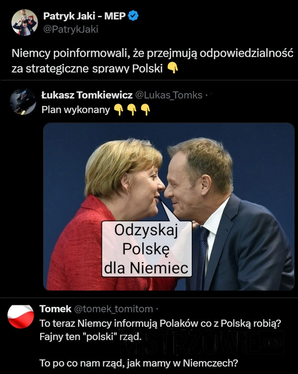 
    Odzyskaj Polskę dla Niemiec