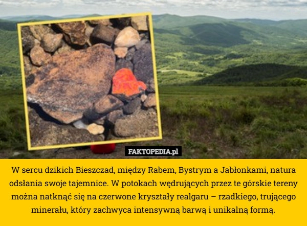 
    W sercu dzikich Bieszczad, między Rabem, Bystrym a Jabłonkami, natura odsłania