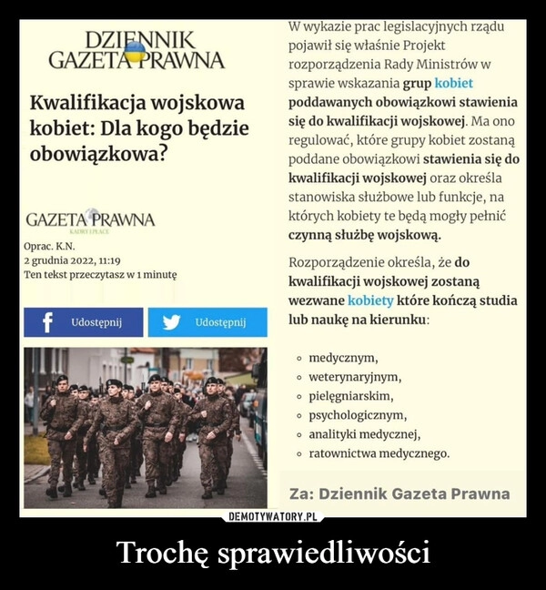 
    
Trochę sprawiedliwości 