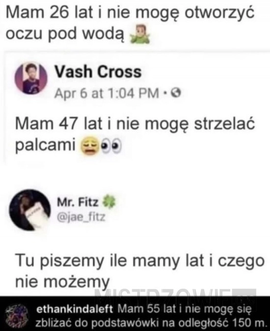 
    Nie możemy