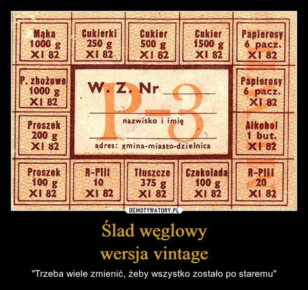 
    Ślad węglowy
wersja vintage