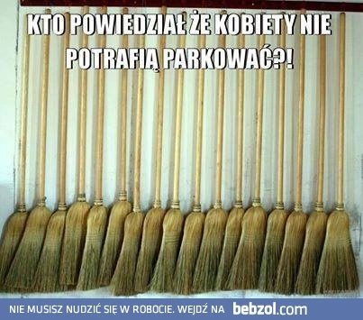 
    Kobiety potrafią parkować