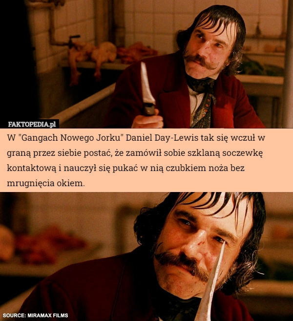 
    
			W "Gangach Nowego Jorku" Daniel Day-Lewis tak się wczuł w graną...					