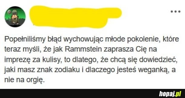 
    Kiedyś to było oczywiste.