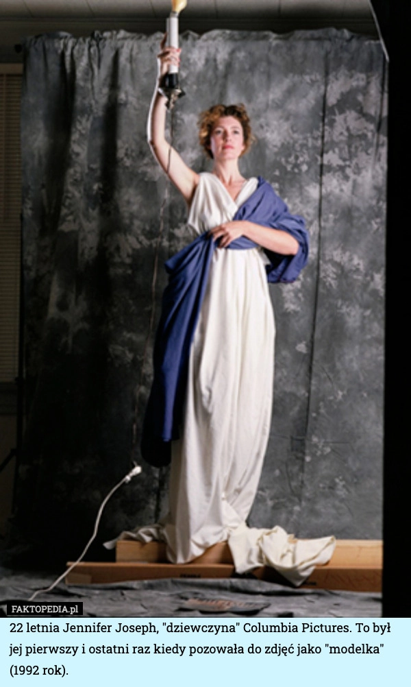 
    22 letnia Jennifer Joseph, "dziewczyna" Columbia Pictures. To