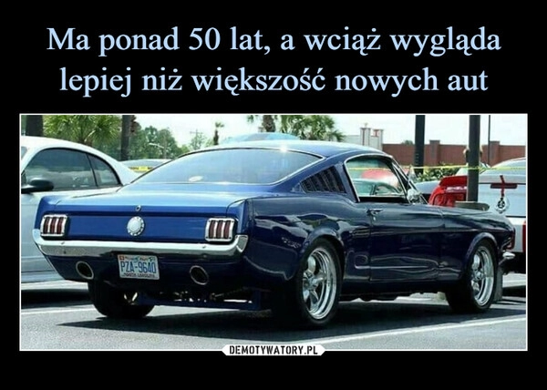 
    Ma ponad 50 lat, a wciąż wygląda lepiej niż większość nowych aut