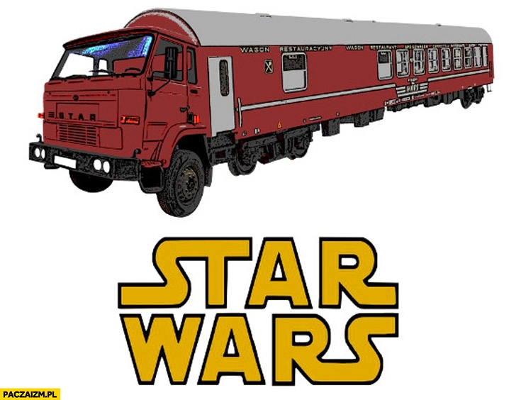 
    Star Wars ciężarówka wagon