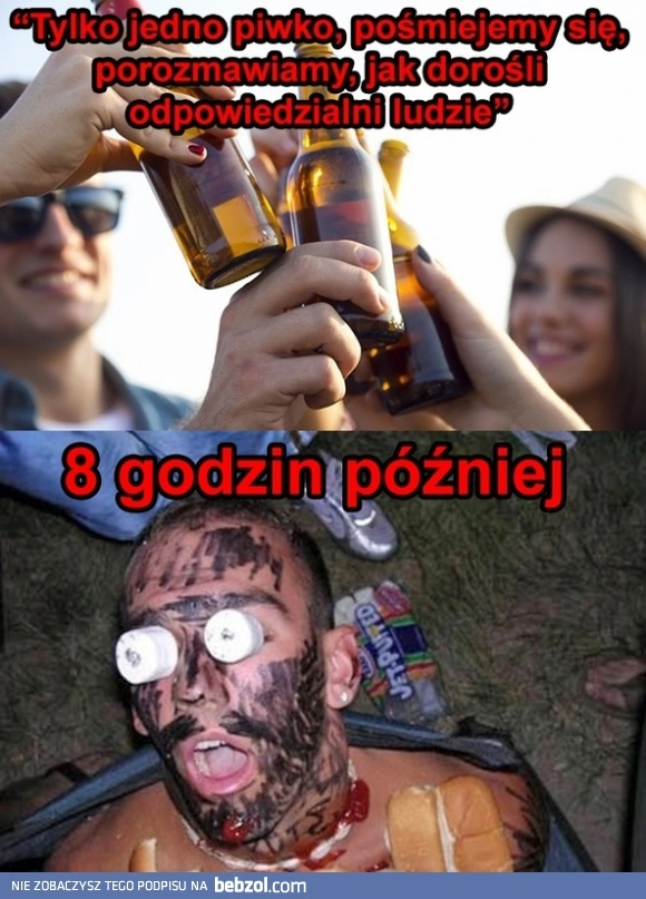 
    Kiedy próbujesz dorosnąć