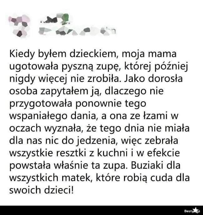 
    Pyszna zupa z dzieciństwa 