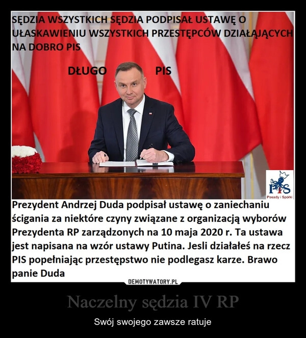 
    
Naczelny sędzia IV RP 