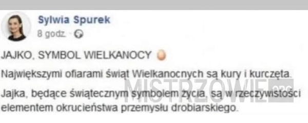 
    Wielkanocne okrucieństwo