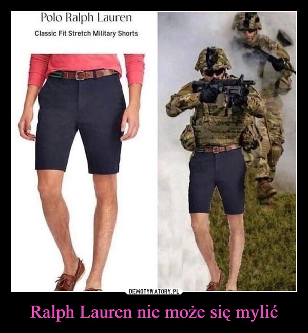 
    Ralph Lauren nie może się mylić